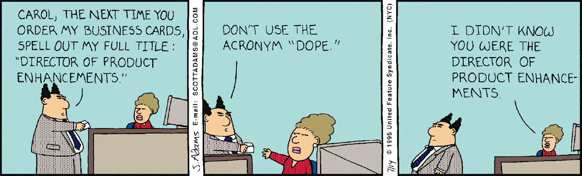 Dilbert Cartoon